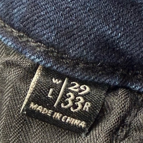 Abercrombie & Fitch High Rise Wide Leg Flare Wash Flare Jeans Size 29/33R - Picture 6 of 9